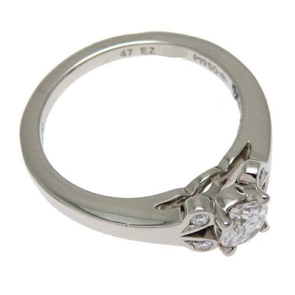 CARTIER Platinum Ring #47 - Picture 2 of 10